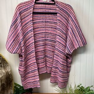 Gap For Good Open Front Cardigan Short Sleeve Med